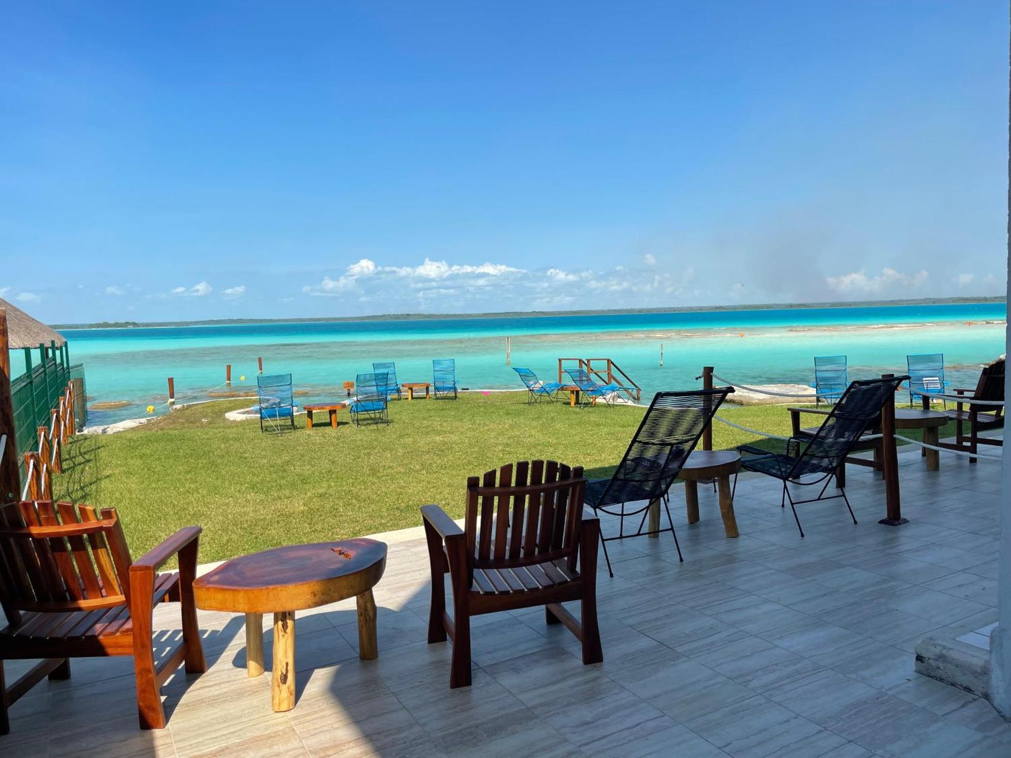 Blue Caribe Bacalar Front Lagoon Экстерьер фото