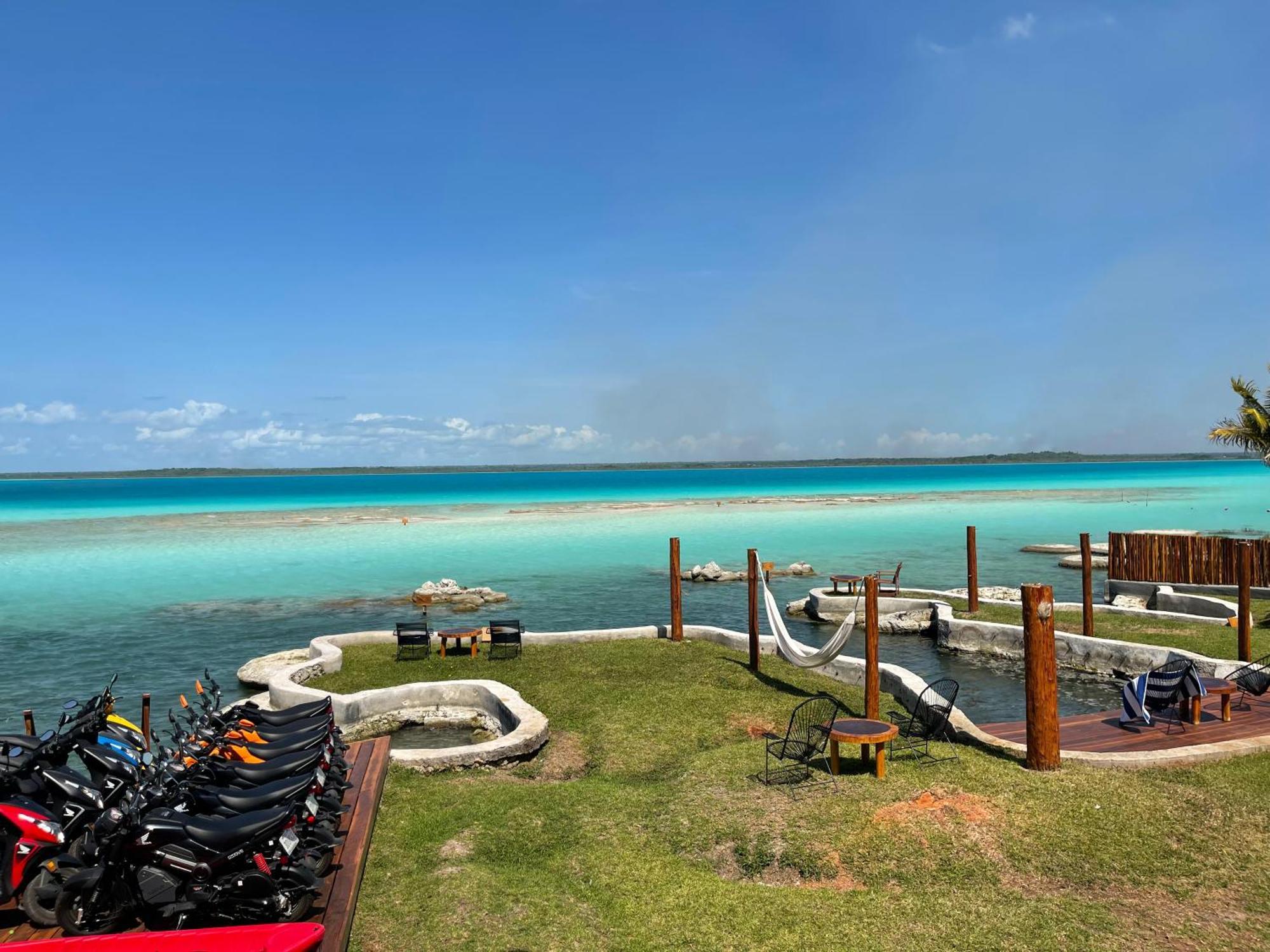 Blue Caribe Bacalar Front Lagoon Экстерьер фото