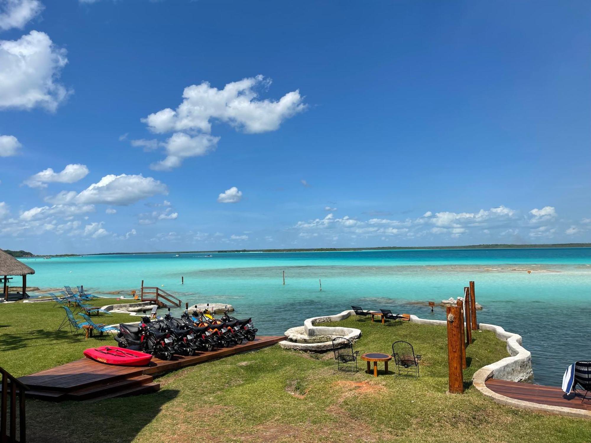 Blue Caribe Bacalar Front Lagoon Экстерьер фото
