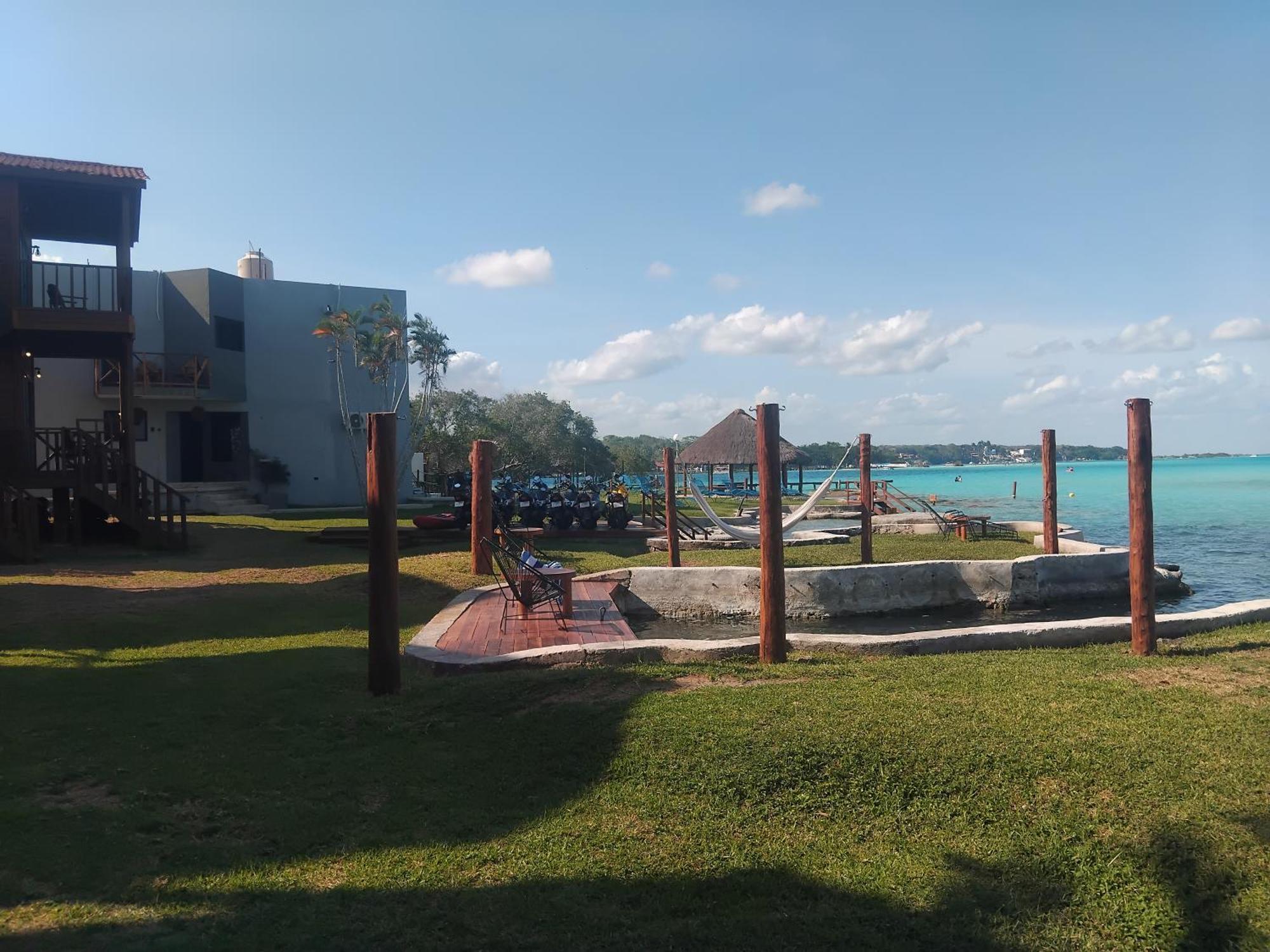 Blue Caribe Bacalar Front Lagoon Экстерьер фото