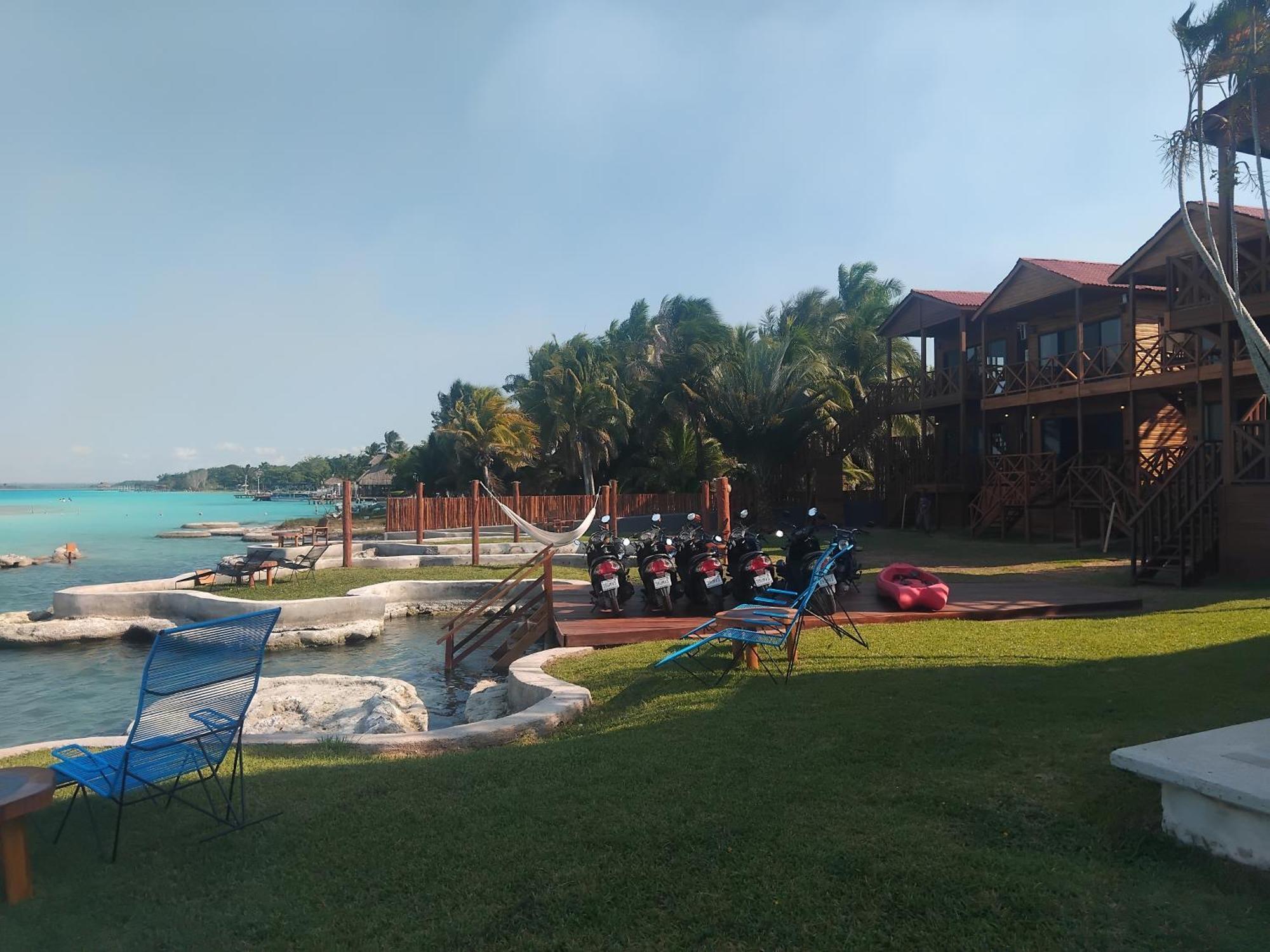 Blue Caribe Bacalar Front Lagoon Экстерьер фото