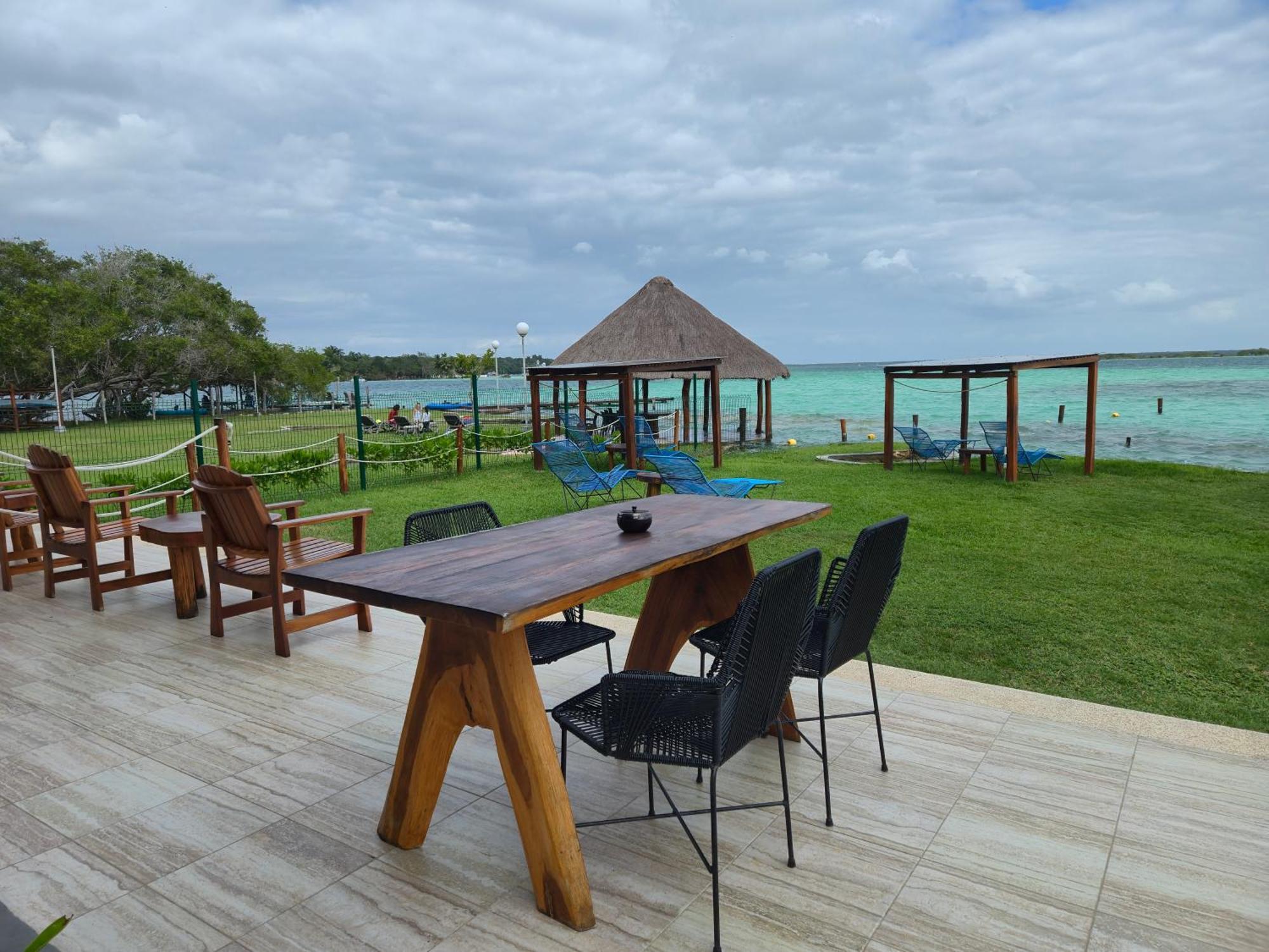 Blue Caribe Bacalar Front Lagoon Экстерьер фото
